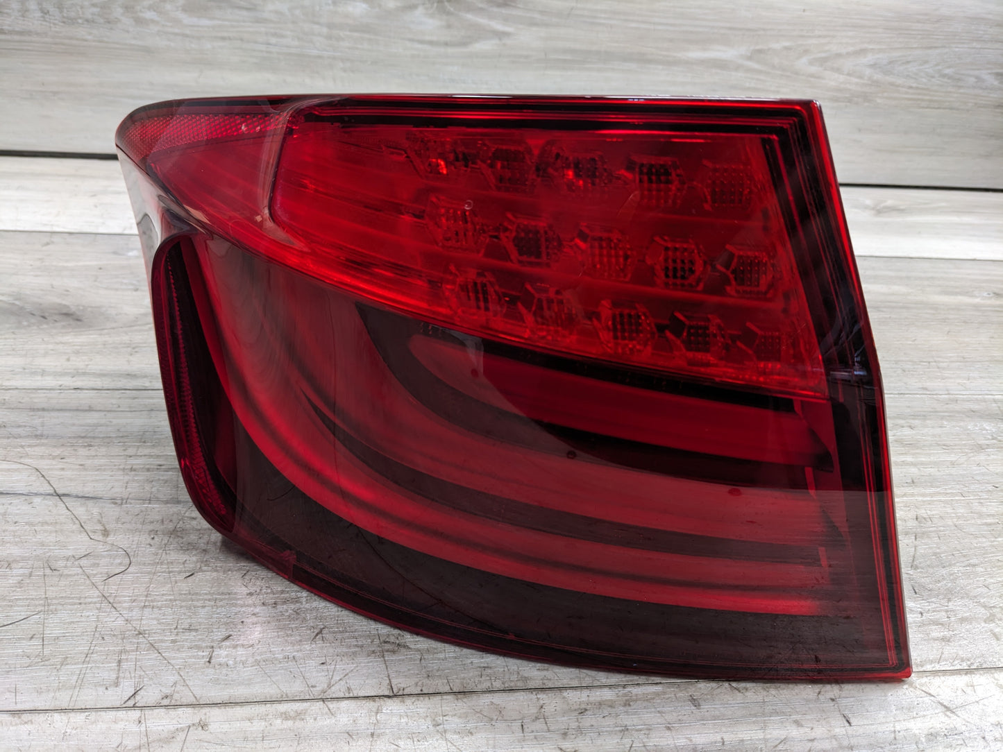 11-13 OEM BMW F10 528 535 550 M5 AH5 Rear Left Driver Side Outer Tail Light