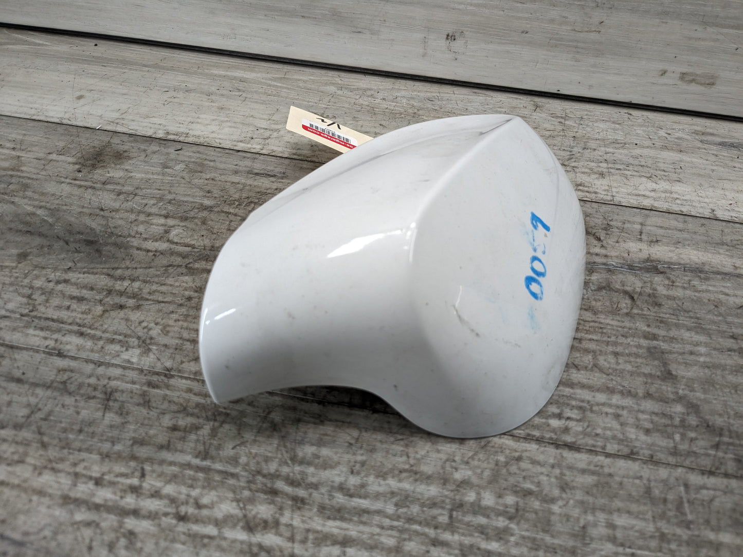 OEM BMW E82 E88 128i 135i Left Right Side View Door Mirror Cover Caps White PAIR