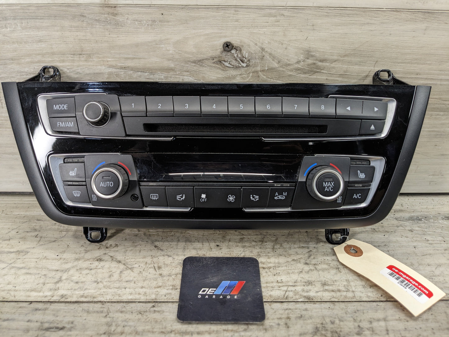 12-15 OEM BMW F22 F80 F30 F32 M3 M4 AC Heater Control Panel Radio Media Buttons
