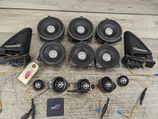 OEM BMW F32 F33 F36 F82 F83 M4 Audio Sound System Speaker SET HARMAN KARDON