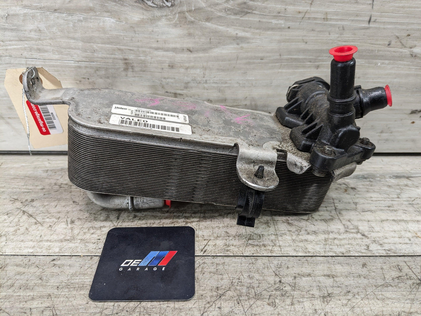 12-16 OEM BMW F22 F23 F30 F32 F36 Transmission Oil Cooler Heat Exchanger Valeo