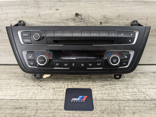 12-16 OEM BMW F22 F32 F30 F82 M4 M3 AC Heater Control Panel Radio Media Buttons
