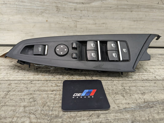 11-17 OEM BMW F25 X3 Front Driver Main Master Power Window Switch Module*