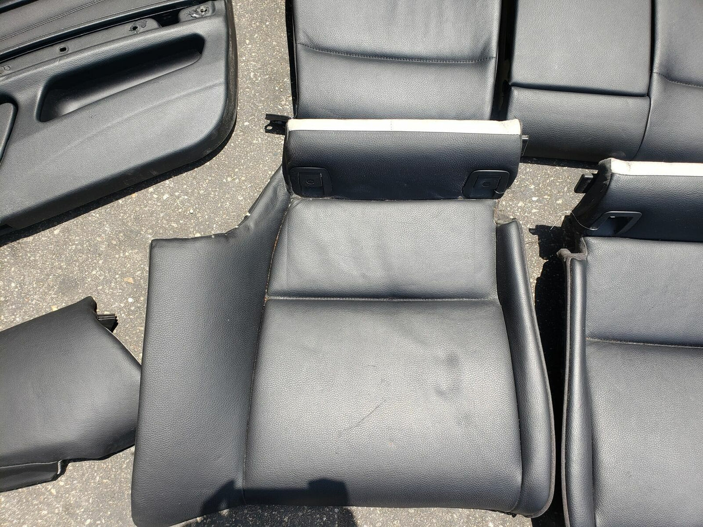 BMW E92 Series Interior Set Seats Door Panels  Black Heated