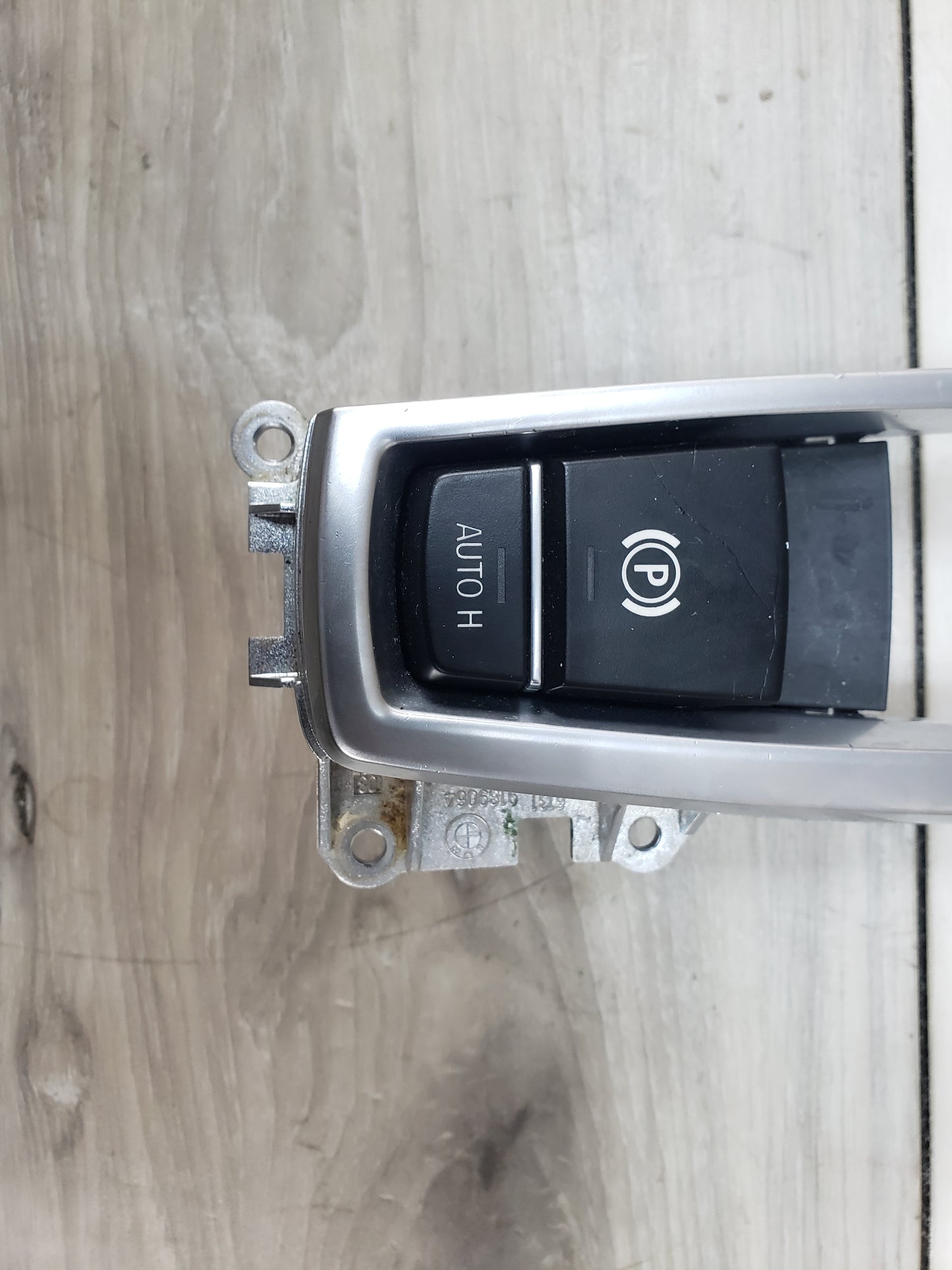 BMW 11-13 F10 535I Parking Brake Auto Hold Switch w/ Trim Panel Pre LCI