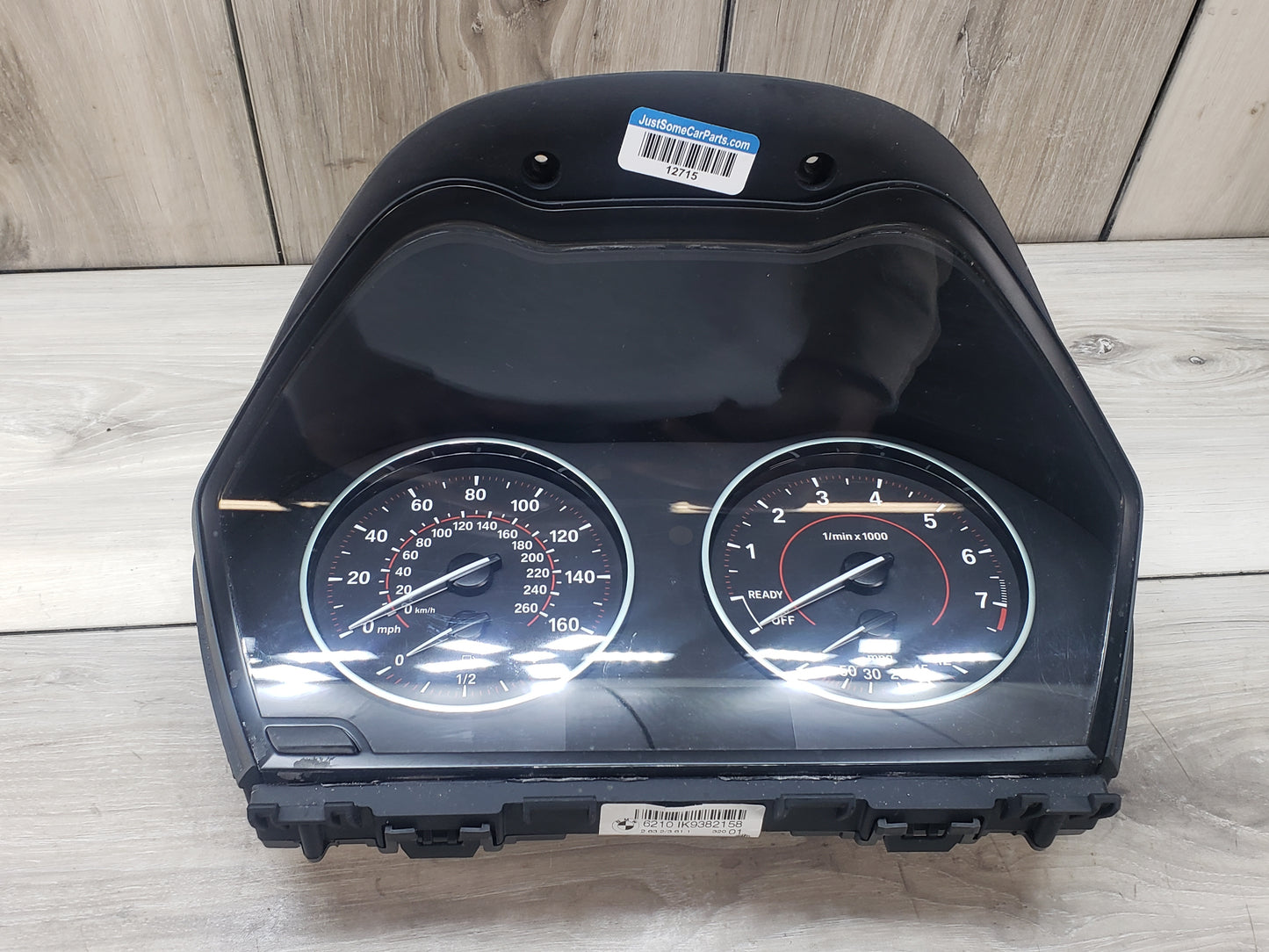 BMW 09-11 E82 135i Speedometer Instrument Gauge Cluster Pre LCI