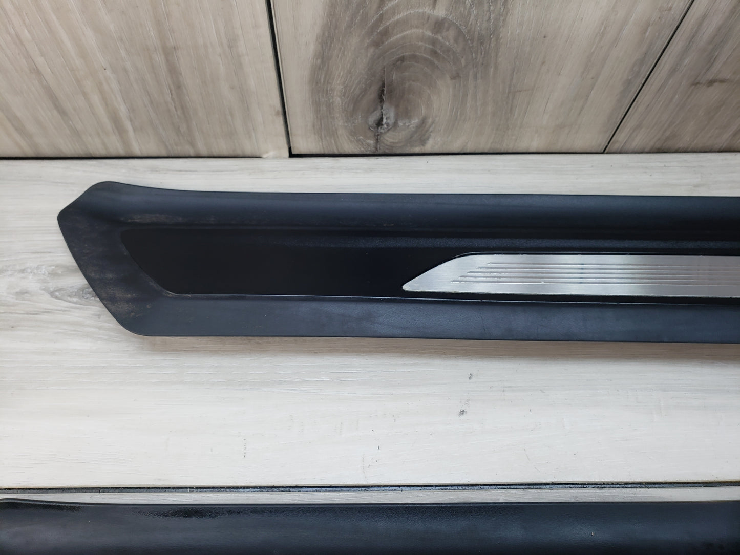 BMW 14-17 F83 M4 Convertible Front Right Left Door Sills Cover Trim Pair Pre LCI