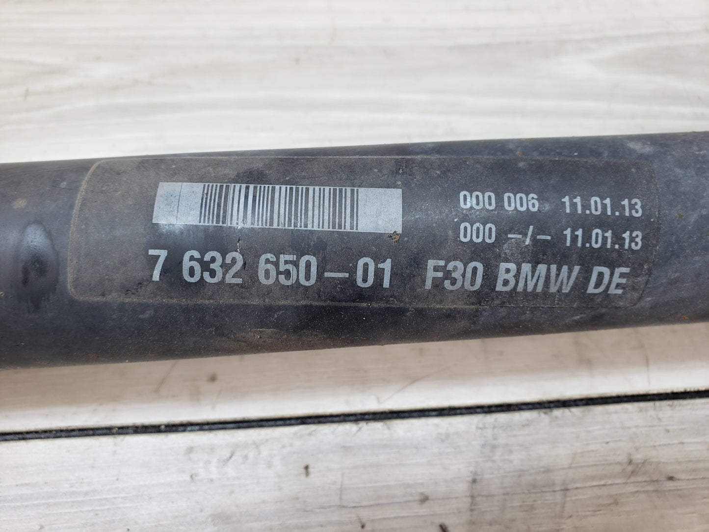 BMW 12-15 F30 335xi AWD Front Drive Shaft Assembly Axle Pre LCI
