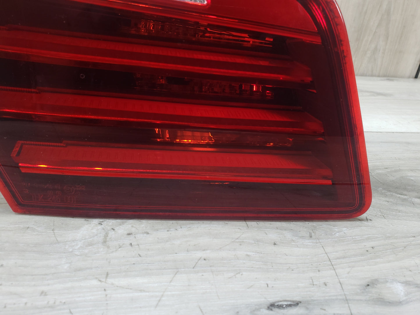 2014-2016 OEM BMW F10 528 535 550 Rear Left Driver Side Inner Trunk Tail Light