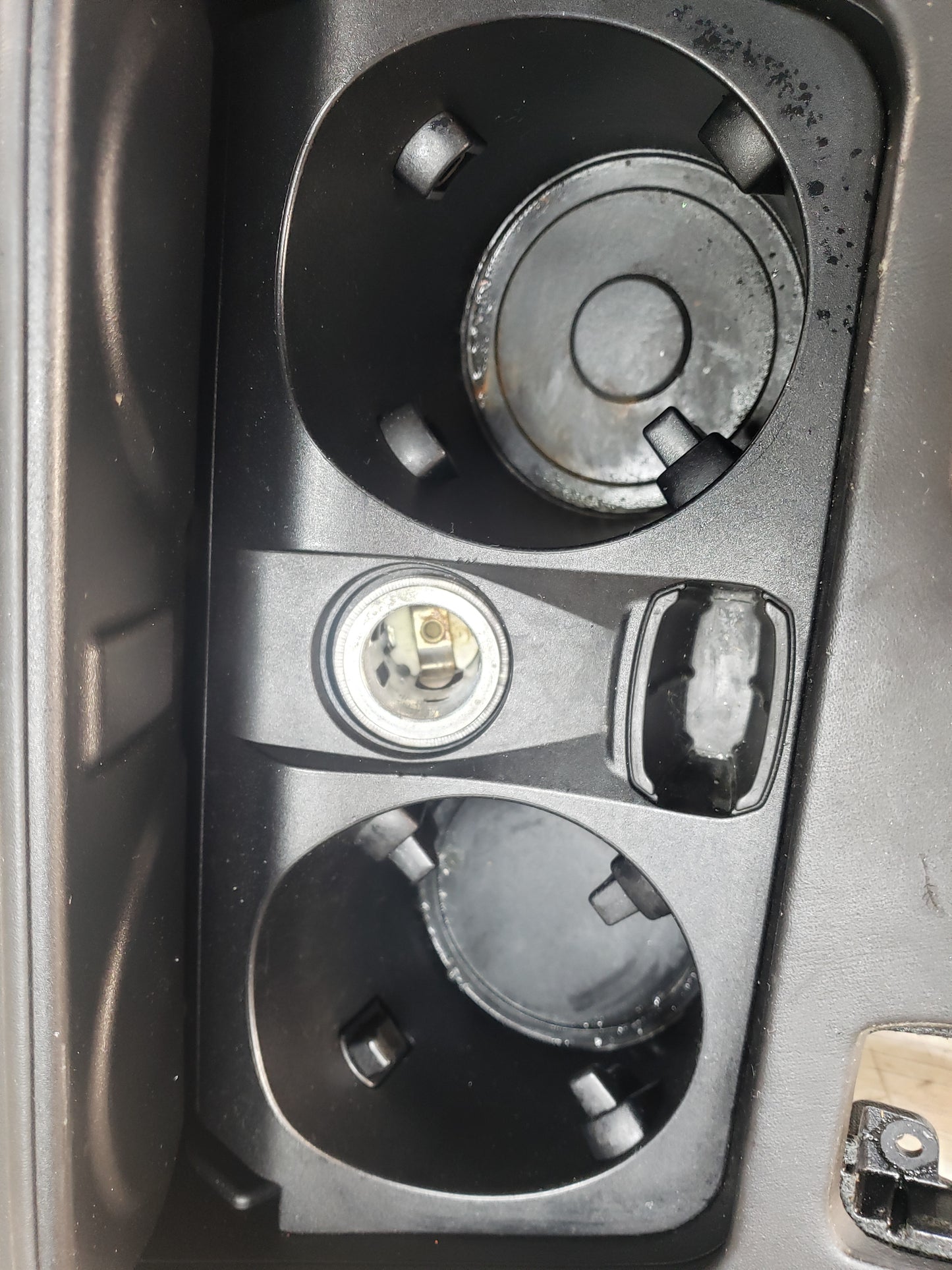 BMW 14-16 F10 M5 Central Console Cup Holder Ash Tray Trim Cover Black LCI