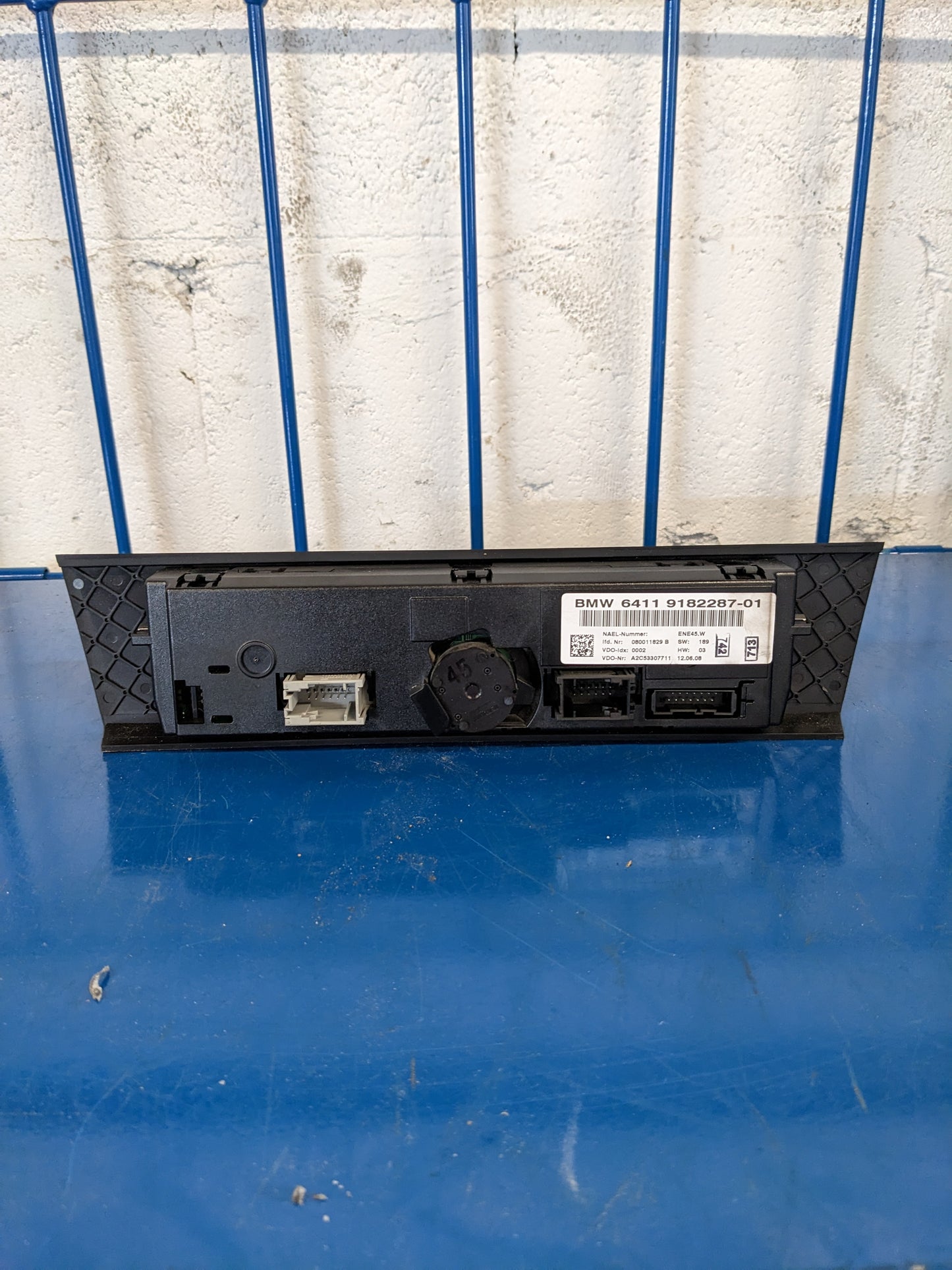 BMW 07-10 E93 M3 AC A/C Heater Climate Control Switch Panel Pre LCI
