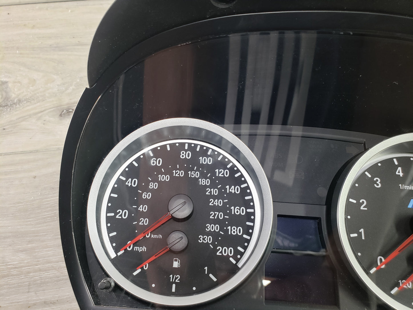 BMW 07-10 E93 M3 Gauge Cluster Instrument Panel Speedometer MANUAL OEM Pre LCI