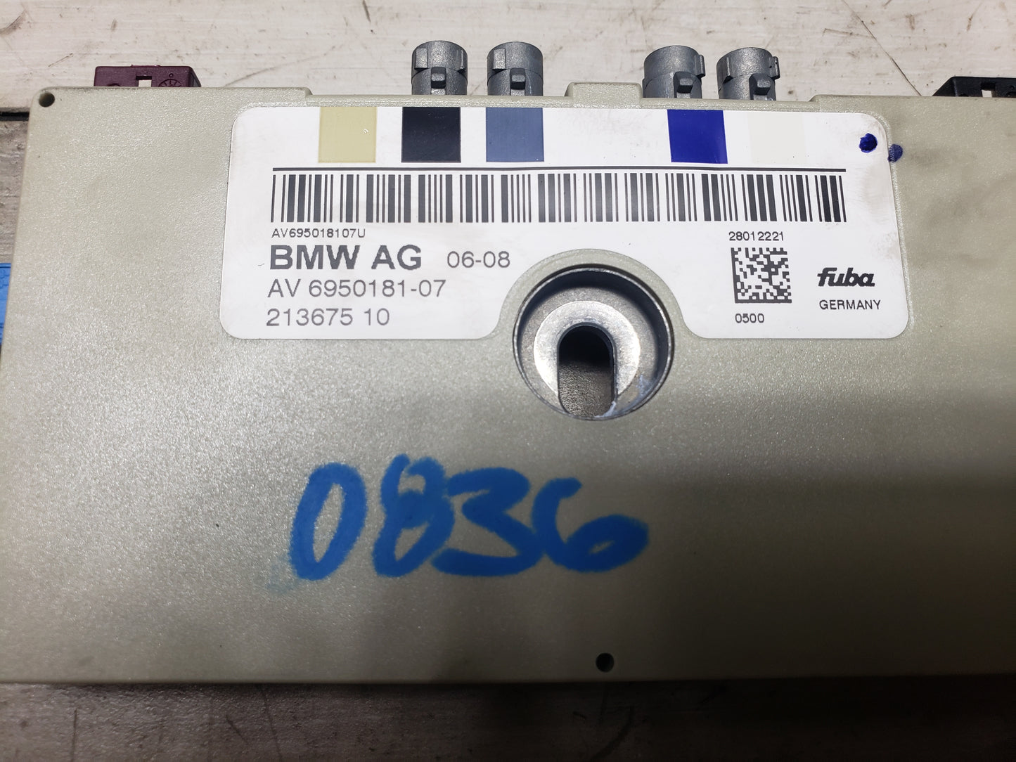 BMW 07-10 E93 M3 Convertible Antenna Amplifier Module Diversity Pre LCI