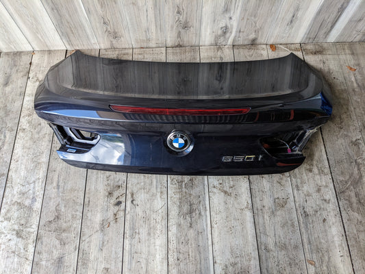 2012-2018 BMW 650i F13 Trunk Lid Panel Carbon-Schwarz