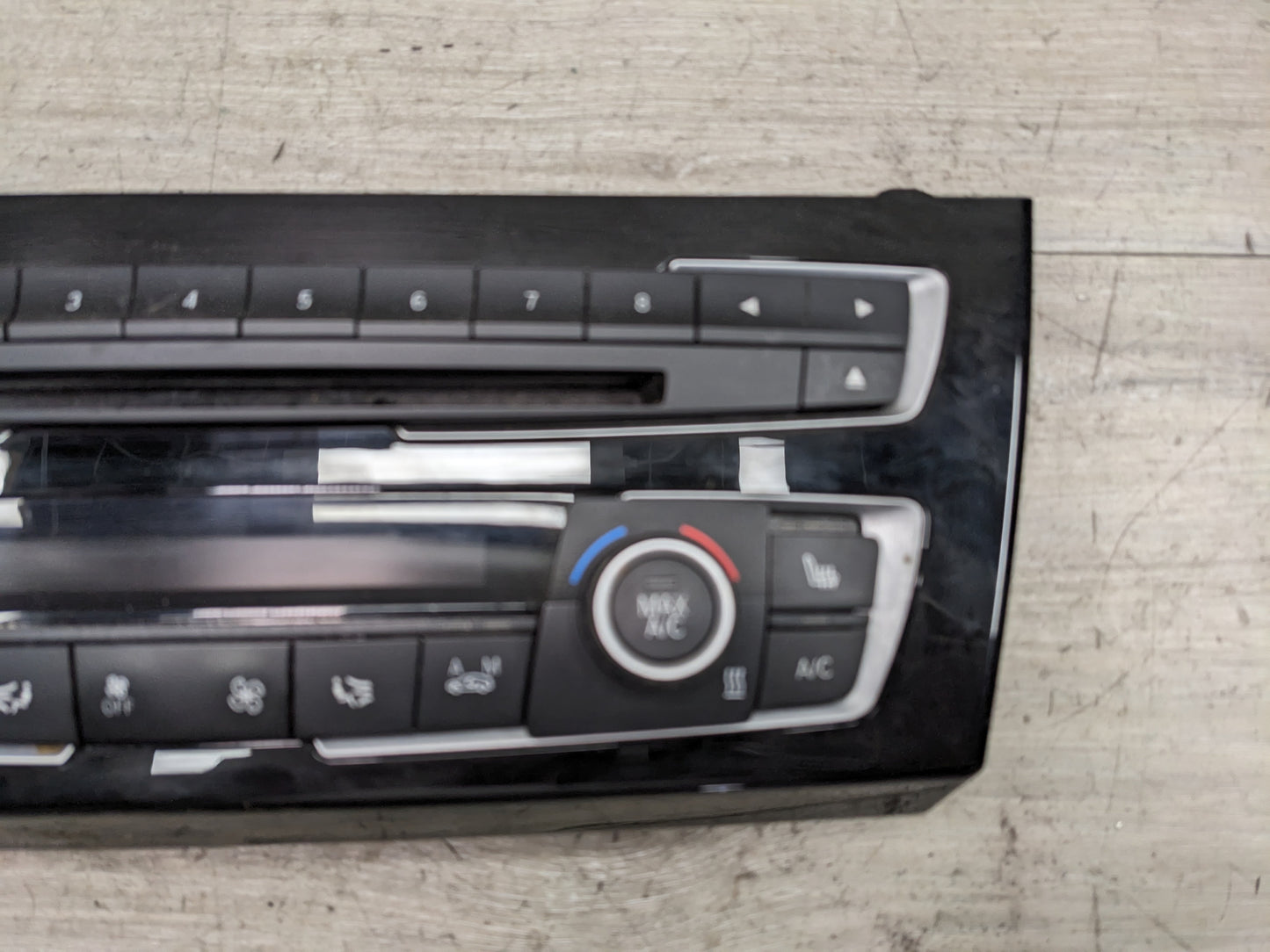 12-16 OEM BMW F22 F32 F30 F36 M4 M3 AC Heater Control Panel Radio Media Buttons