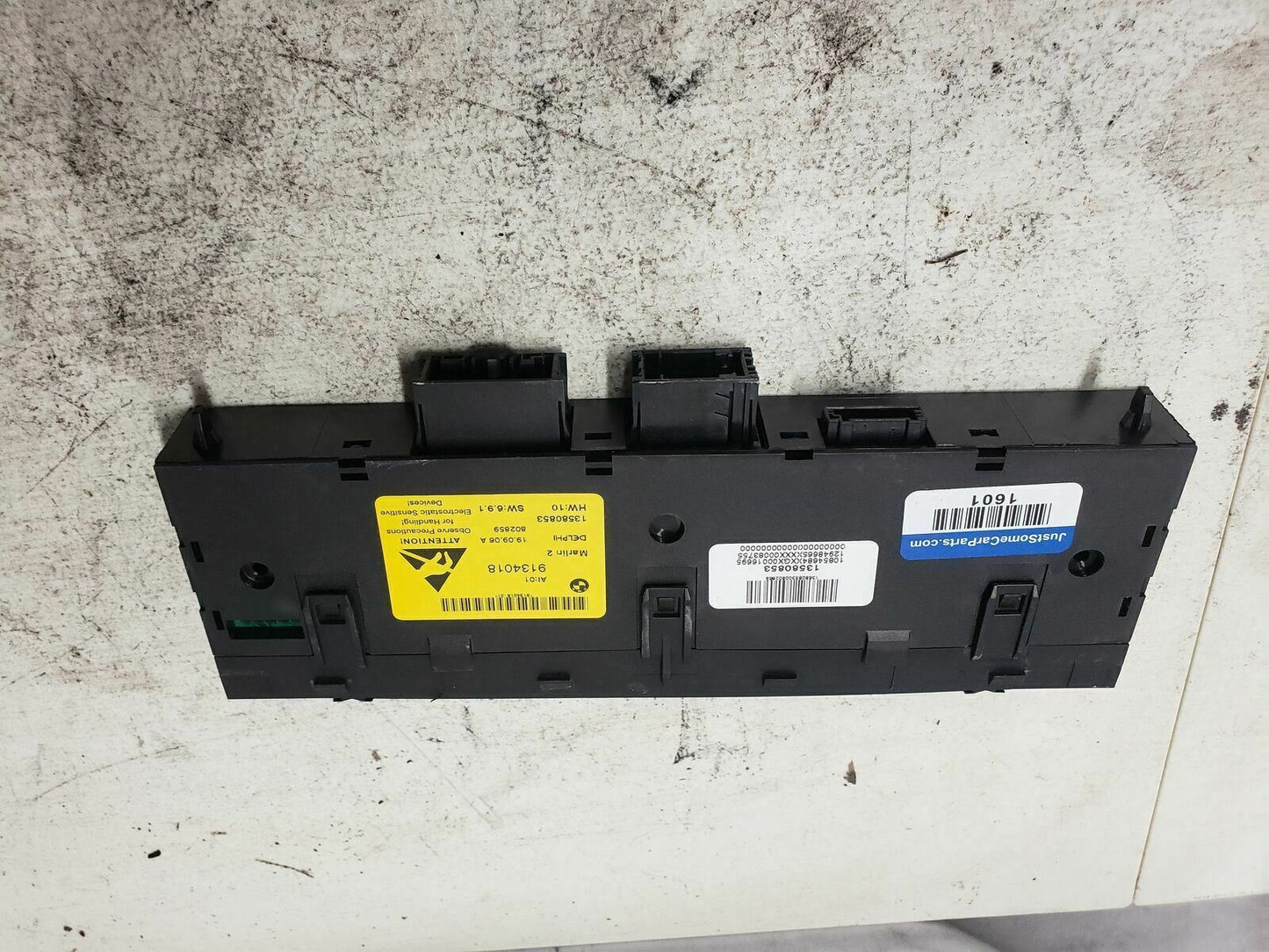 A/C Climate Control Switch Panel 2007 BMW 525i 9134018 OEM
