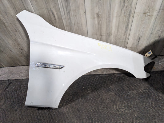 11-16 OEM BMW F10 528 535 550 Front Right Side Fender Panel Shell White