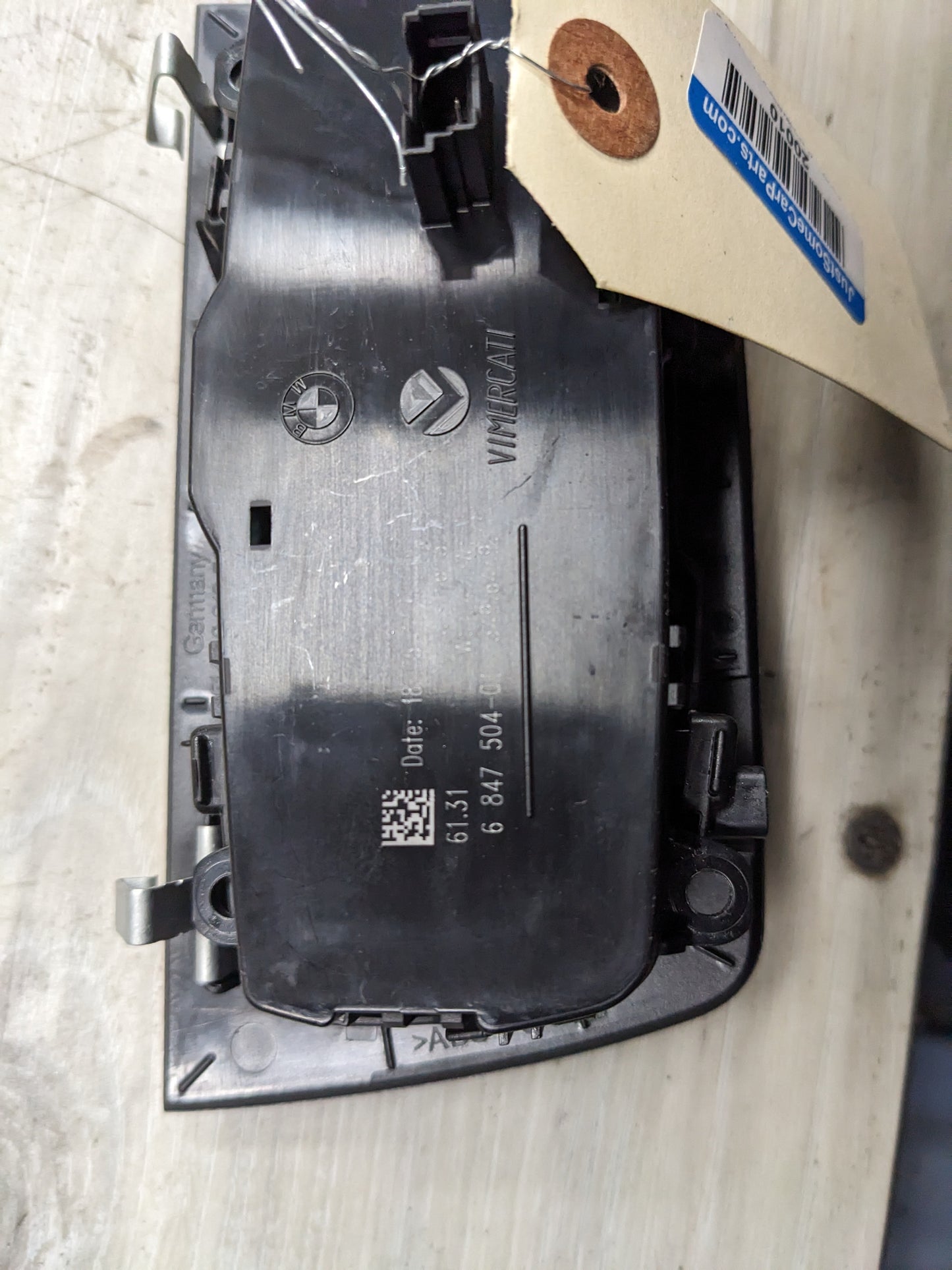 15-20 OEM BMW F30 F32 F80 F82 Headlight Switch Control Panel Light Module BLACK