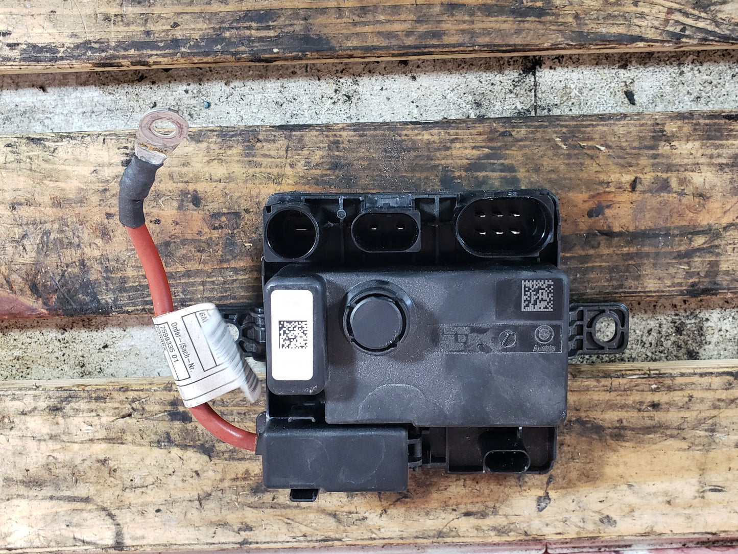 BMW 10-13 F10 FRONT LEFT DRIVER SIDE POWER INTEGRATED SUPPLY MODULE Pre LCI
