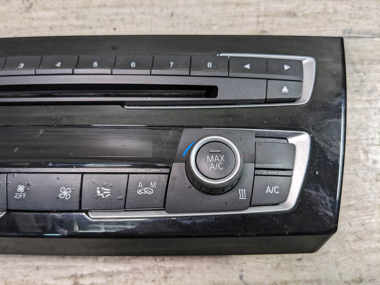 12-16 OEM BMW F22 F32 F30 F36 M4 M3 AC Heater Control Panel Radio Media Buttons