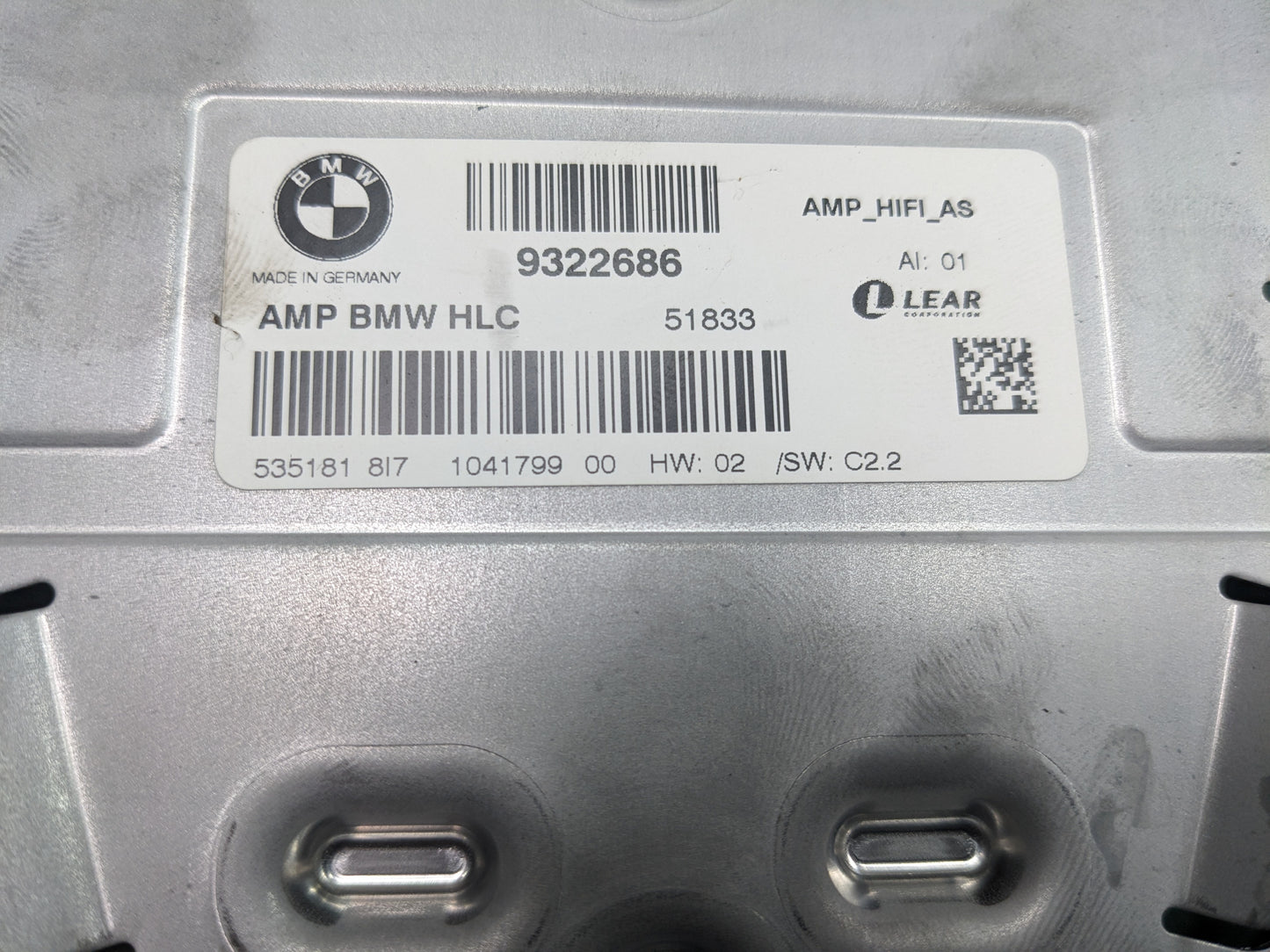 OEM BMW F22 F23 F87 M2 228 230 M235 M240 HiFi Stereo Sound Audio Amplifier AMP