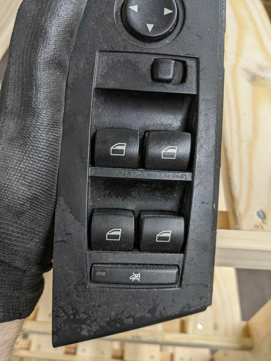 Master Window Control Panel Switches 2007 BMW 525i (2) 6951904 OEM