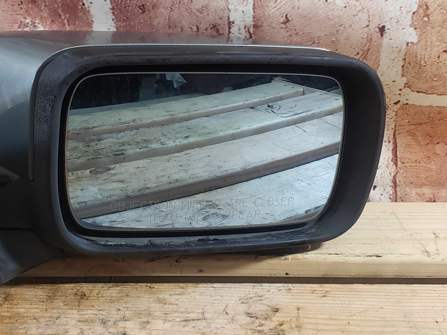 01-05 BMW 330XI E46 3 SERIES RIGHT PASSENGER SIDE DISTANCE REAR VIEW MIRROR OEM