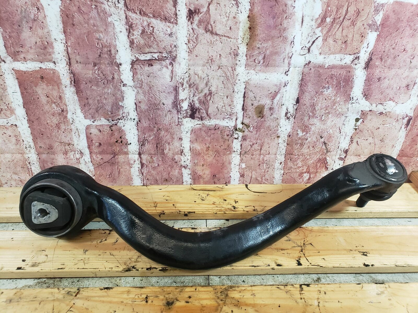 BMW E60 Front Passenger Right Lower Forward Control Arm & Ball Joint Moog