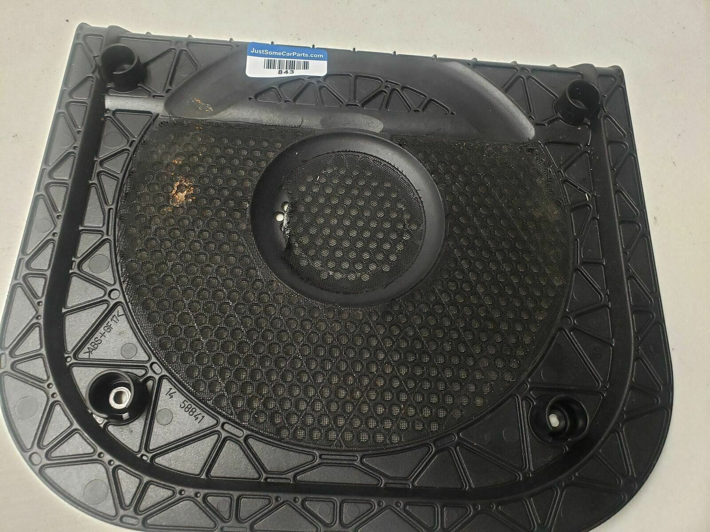 06 07 08 09 10 BMW 650I E63 RIGHT PASS SIDE UNDER SEAT SPEAKER COVER OEM