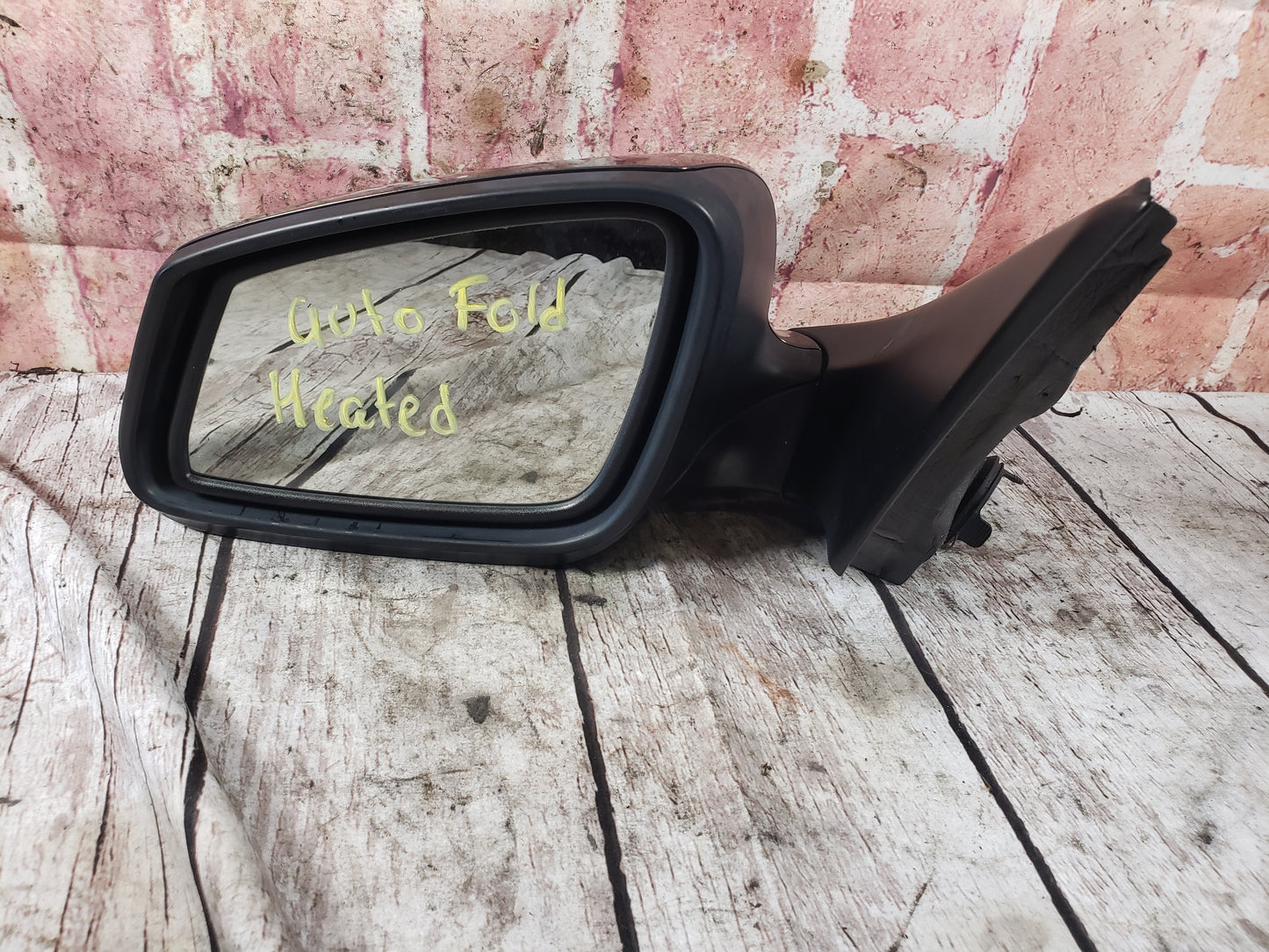 BMW 11-13 F10 528i Auto Dip Fold Heated Front Left Door Side View Mirror Pre LCI